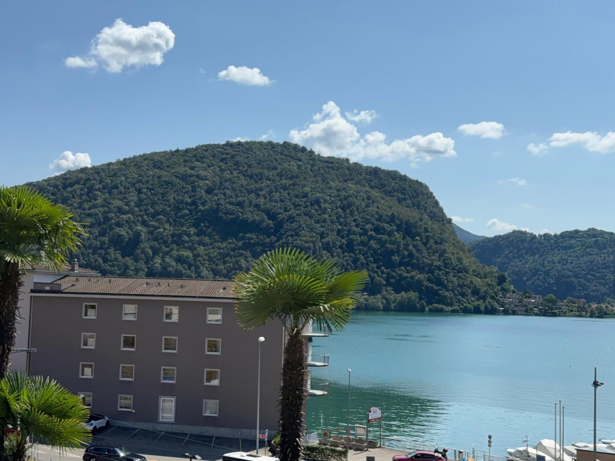 Neue Gartenwohnung Mit Sicht Auf Den Luganersee Ponte Tresa Eksteriør billede